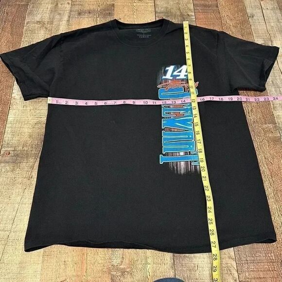 Stewart Haas Racing Tony Steward #14 Car Racing T-Shirt - Picture 2 of 7